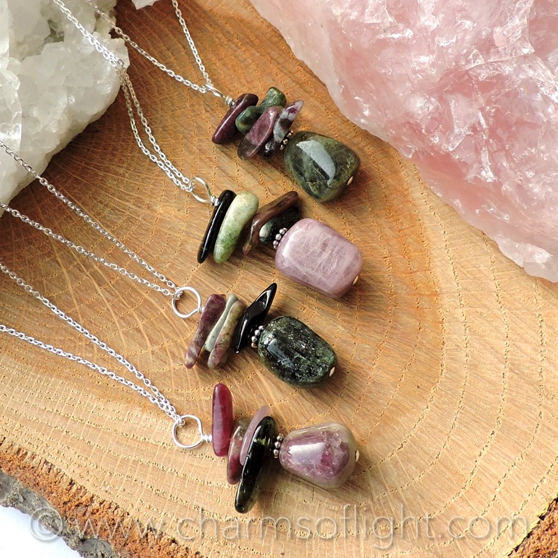 Tourmaline Pendant Necklace